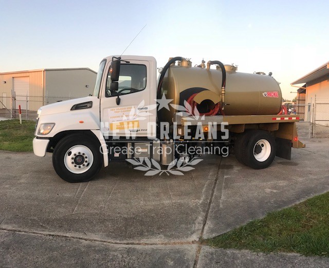 New Orleans Grease Trap Cleaning Service Truck